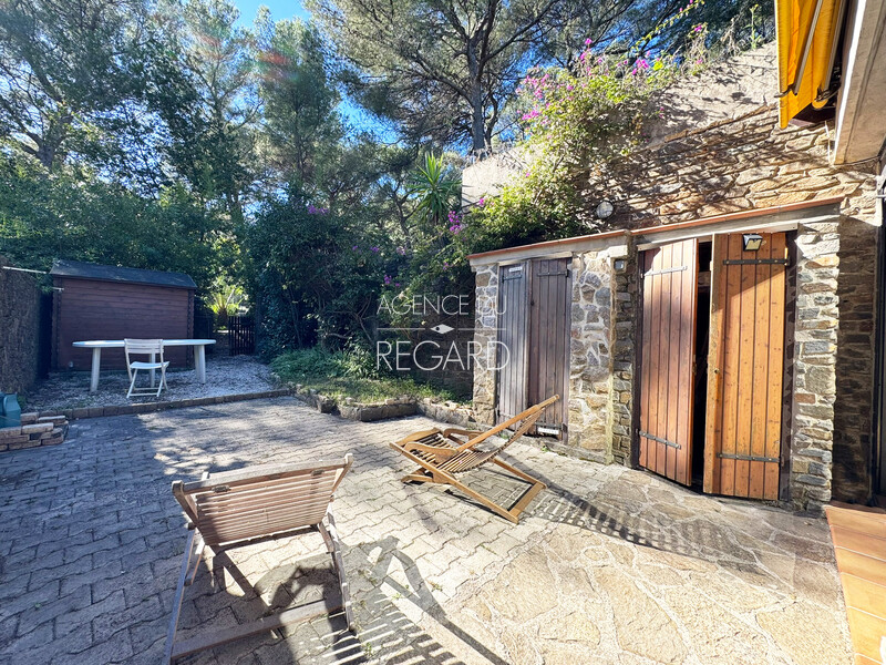 Gaou B�nat, 3 minutes by walk  from the beach ... THIS HOUSE IS UNDER PURCHASE OFFER BY L'AGENCE DU REGARD