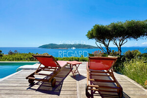 property with sea view in Levant island