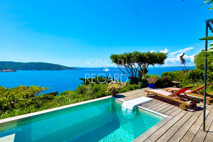 property with sea view in Levant island