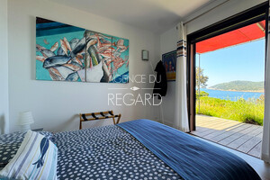 property with sea view in Levant island